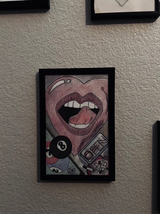 NEWEST piece framed (: